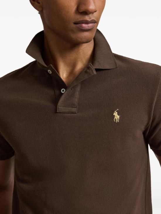26FW 폴로 랄프로렌 폴로 티셔츠 710536856 509 MARRONE - POLO RALPH LAUREN