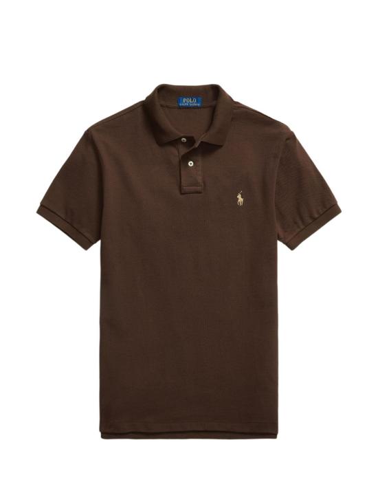 26FW 폴로 랄프로렌 폴로 티셔츠 710536856 509 MARRONE