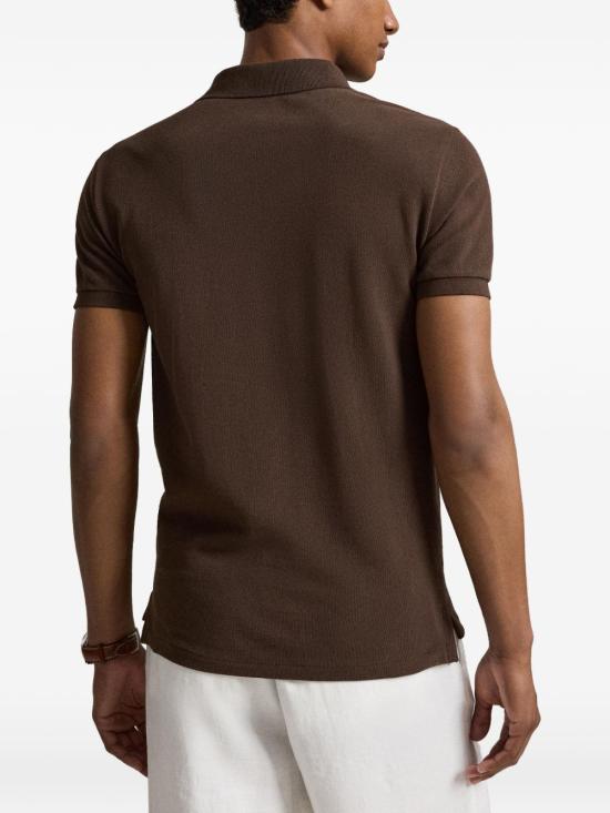 26FW 폴로 랄프로렌 폴로 티셔츠 710536856 509 MARRONE - POLO RALPH LAUREN