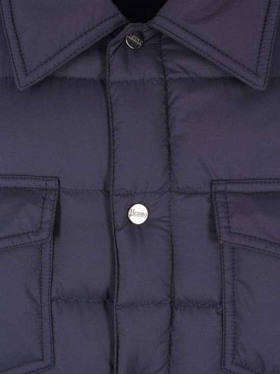26FW 에르노 숏패딩 PI0023ULE 12456Z9202 BLU - HERNO