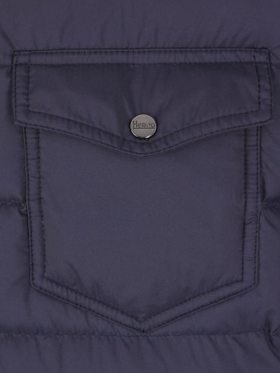 26FW 에르노 숏패딩 PI0023ULE 12456Z9202 BLU - HERNO