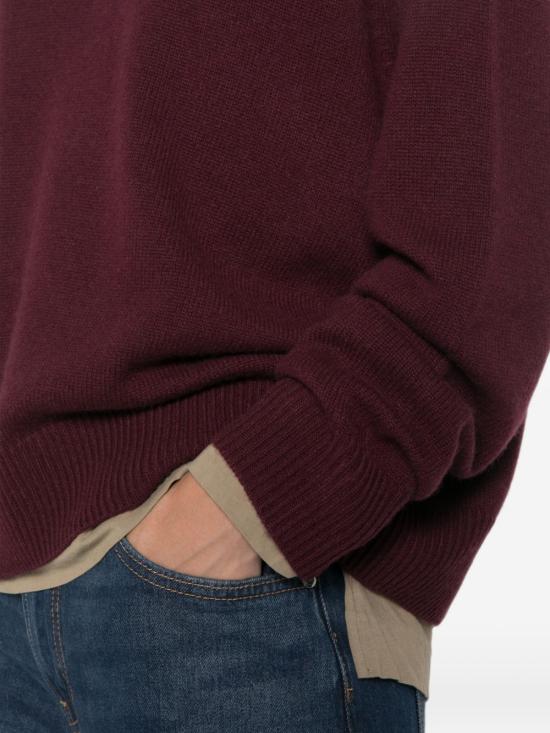 26FW 소프트 고트 스웨터 FW25SF20055 BORDEAUX - SOFT GOAT