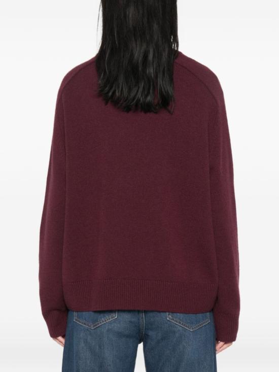 26FW 소프트 고트 스웨터 FW25SF20055 BORDEAUX - SOFT GOAT