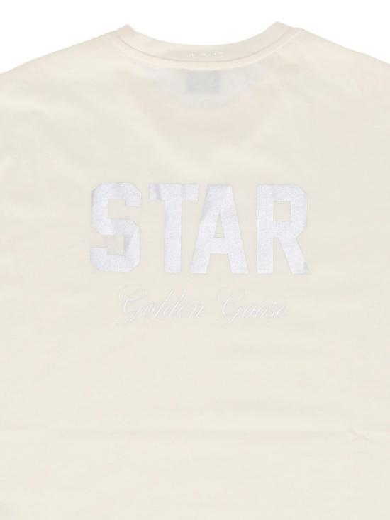 26FW [키즈] 골든구스 티셔츠 GKP02815 P00269811560 BIANCO - GOLDEN GOOSE