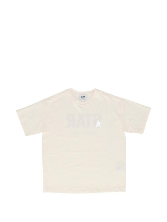 26FW [키즈] 골든구스 티셔츠 GKP02815 P00269811560 BIANCO