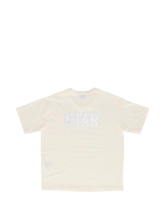 26FW [키즈] 골든구스 티셔츠 GKP02815 P00269811560 BIANCO - GOLDEN GOOSE