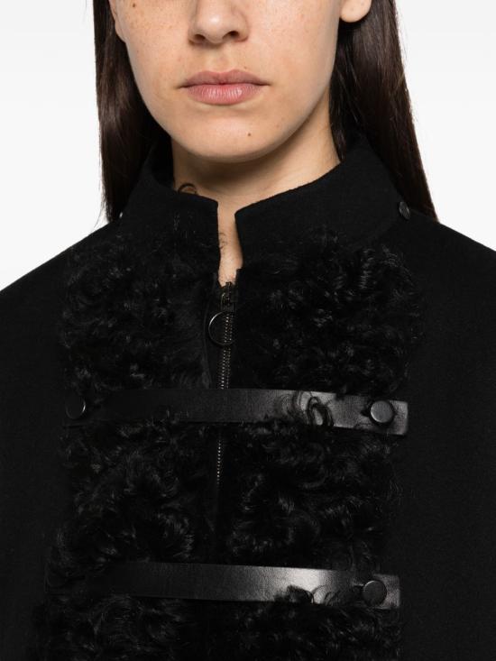 26FW 펜디 코트 FF6214 B1H1F0QA1 BLACK - FENDI