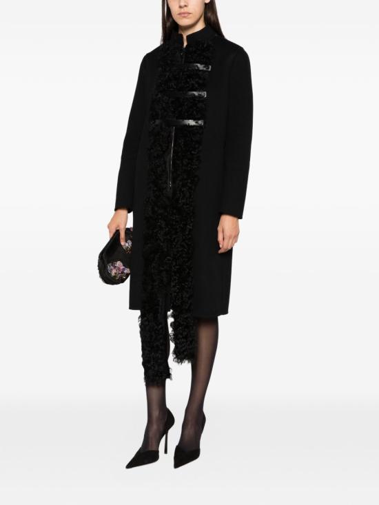 26FW 펜디 코트 FF6214 B1H1F0QA1 BLACK - FENDI