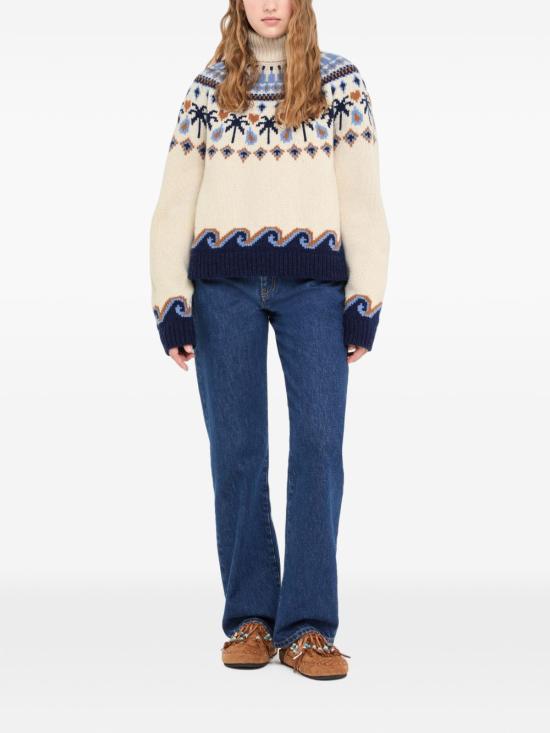 26FW 알라누이 스웨터 LWHF001E26KNI001 0446 MULTICOLOR - ALANUI