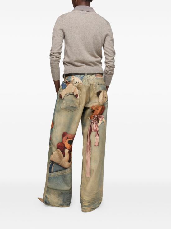 26FW 아크네 스튜디오 피티드 가디건 야크 울 A60657 DRN GREIGE MELANGE - ACNE STUDIOS