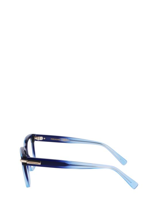 26FW 살바토레 페라가모 안경 SF3009 415 GRADIENT TRANSPARENT DARK BLUE - SALVATORE FERRAGAMO