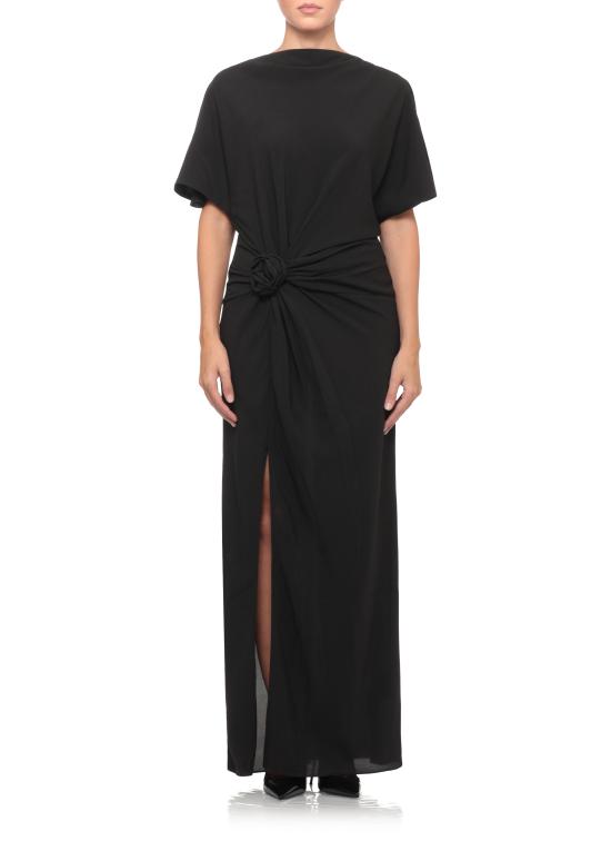 26FW 로테이트 미디 원피스 116643100 BLACK - ROTATE