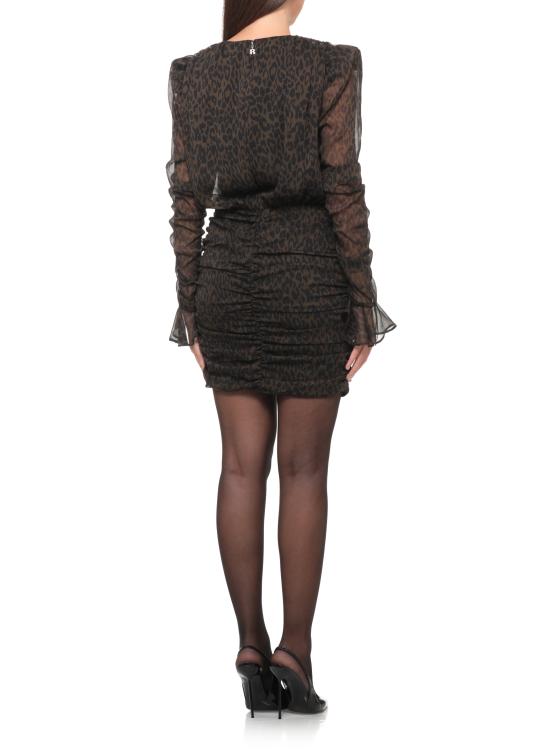 26FW 로테이트 미디 원피스 1166263088 BROWN - ROTATE