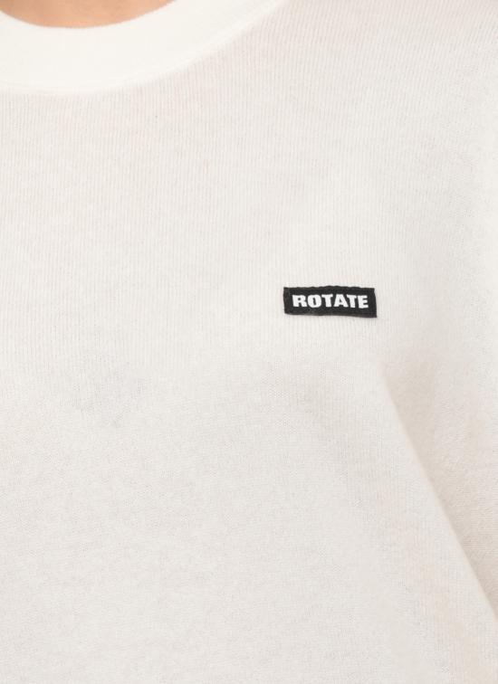 26FW 로테이트 스웨터 116612857 WHITE - ROTATE