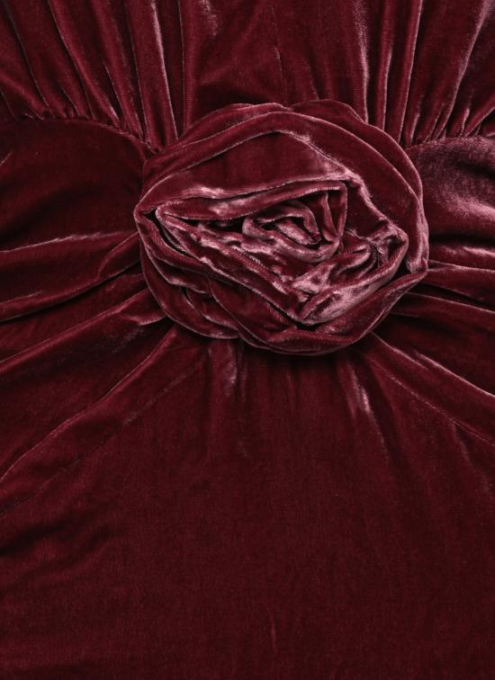 26FW 로테이트 미디 원피스 1166272734 BURGUNDY - ROTATE
