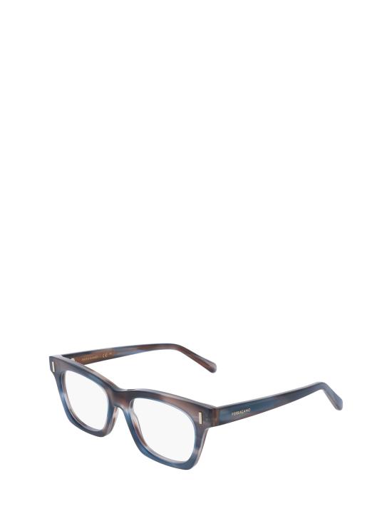26FW 살바토레 페라가모 안경 SF3025 314 STRIPED SAND BLUE - SALVATORE FERRAGAMO