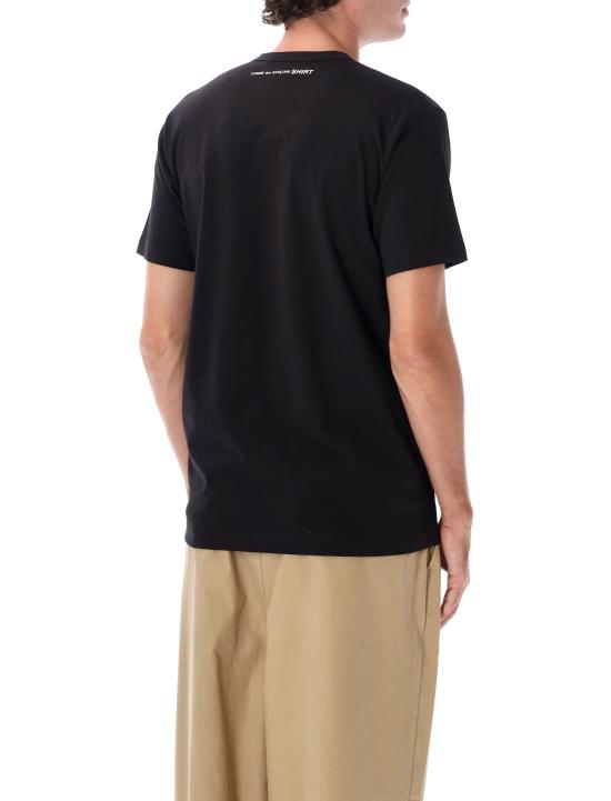 26FW 꼼데가르송 반팔 티셔츠 FR T007 051 3 NERO - COMME DES GARCONS