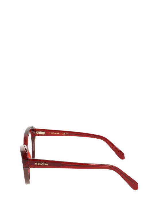 26FW 살바토레 페라가모 안경 SF3046 618 TRANSPARENT BURGUNDY - SALVATORE FERRAGAMO