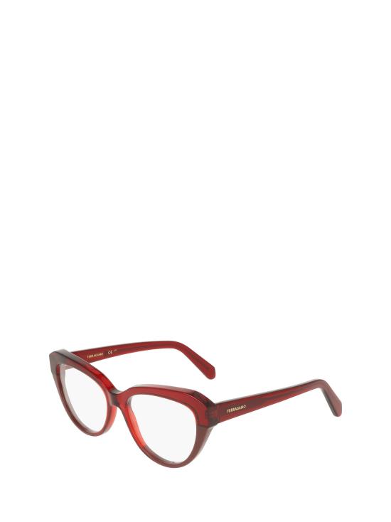 26FW 살바토레 페라가모 안경 SF3046 618 TRANSPARENT BURGUNDY - SALVATORE FERRAGAMO