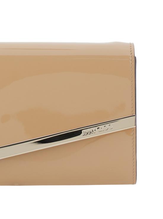 26FW 지미추 클러치/파우치 EMMIEPATCHAILIGHTGOLD Beige - JIMMY CHOO