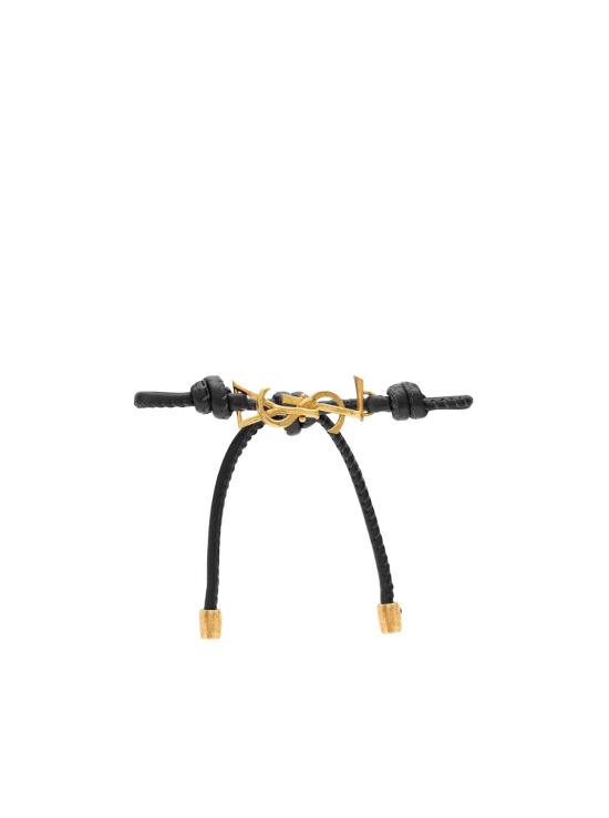 26FW 생로랑 팔찌 861459AAF9R1000 Black - SAINT LAURENT