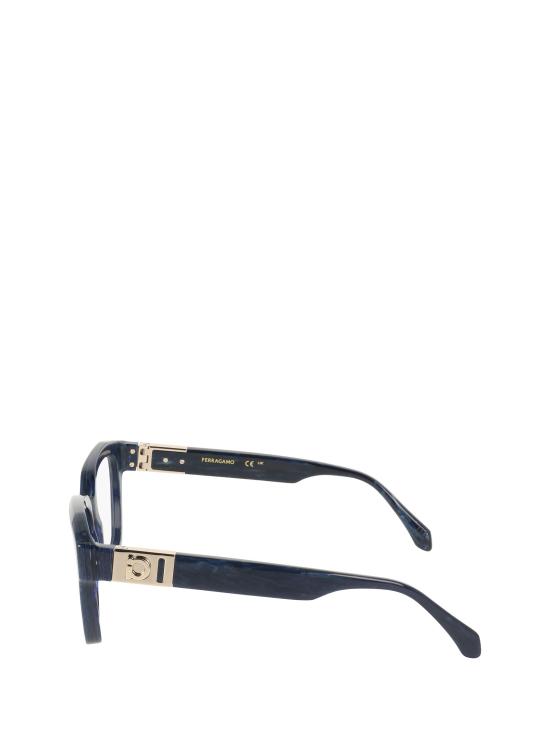 26FW 살바토레 페라가모 안경 SF3040 413 BLUE HORN - SALVATORE FERRAGAMO