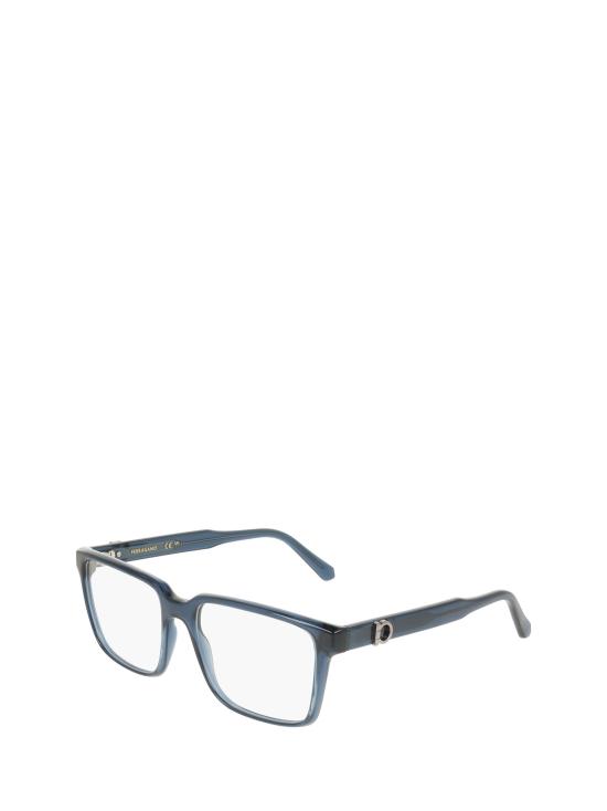 26FW 살바토레 페라가모 안경 SF3028E 462 TRANSPARENT LIGHT BLUE - SALVATORE FERRAGAMO