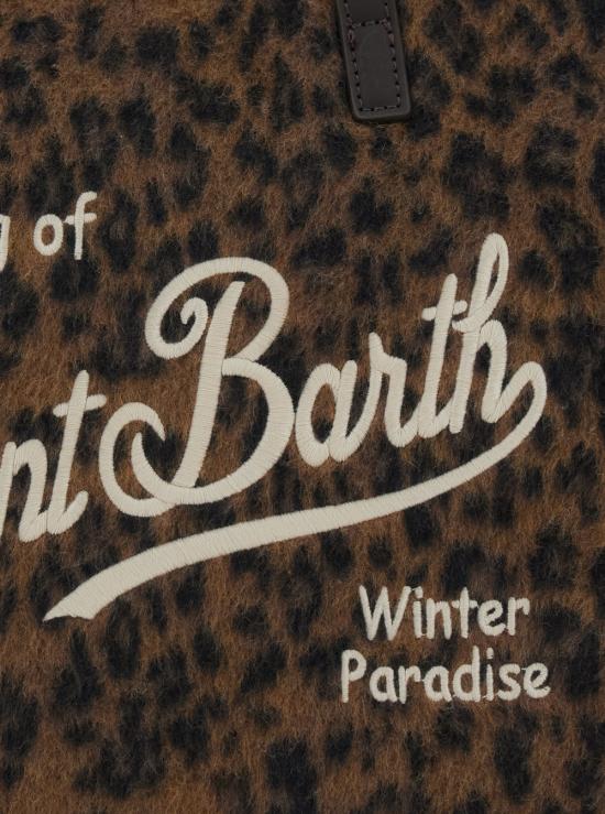 26FW 세인트바쓰 숄더백 COL004600212M Brown - MC2 SAINT BARTH