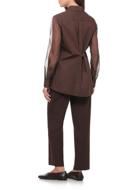 26FW 빠니깔레 블라우스 D391467CAM 39D40B0291 BROWN - PANICALE