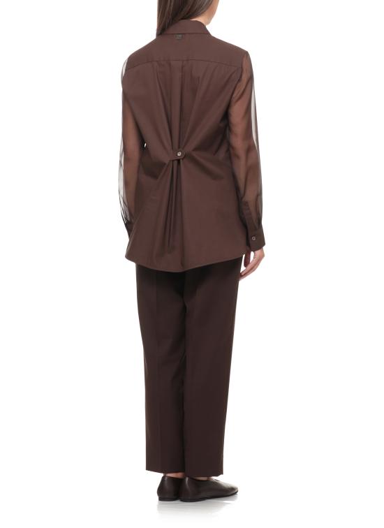 26FW 빠니깔레 블라우스 D391467CAM 39D40B0291 BROWN - PANICALE