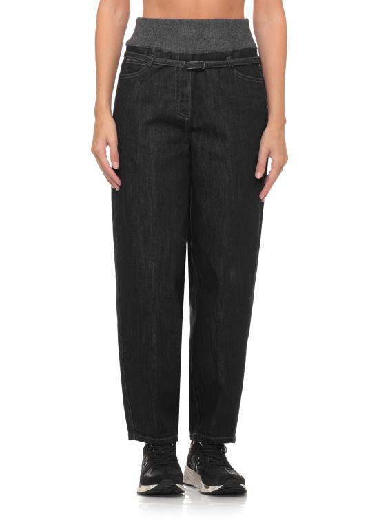 26FW 빠니깔레 스트레이트 팬츠 D390098PA 39D54B0975 BLACK - PANICALE