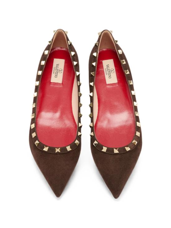 26FW 발렌티노 가라바니 플랫 슈즈 WS0403CVB 0TO EBONY BROWN - VALENTINO GARAVANI