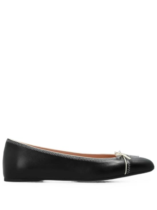 26FW 발렌티노 가라바니 플랫 슈즈 WS0QA8EFY 790 NERO IVORY