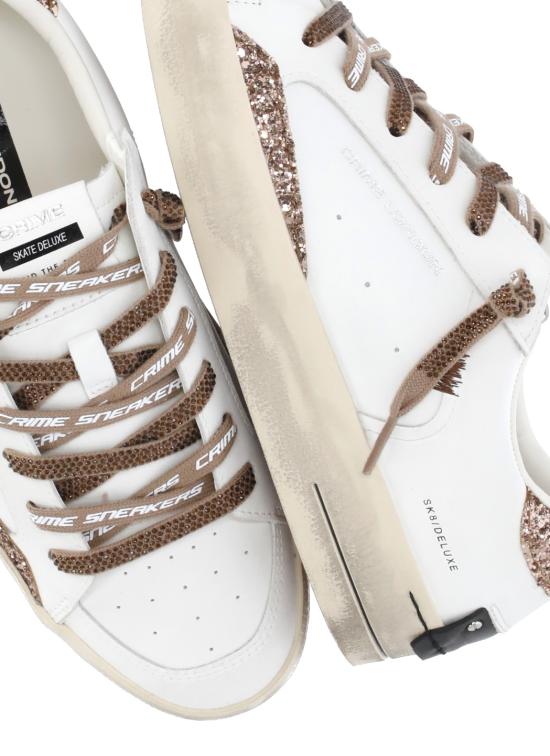 26FW 크라임런던 스니커즈 23104AA9 10 SKATEWHITE - CRIME LONDON