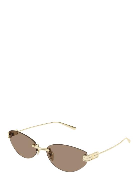 26FW 발렌시아가 선글라스 BB0486S 004 GOLD - BALENCIAGA