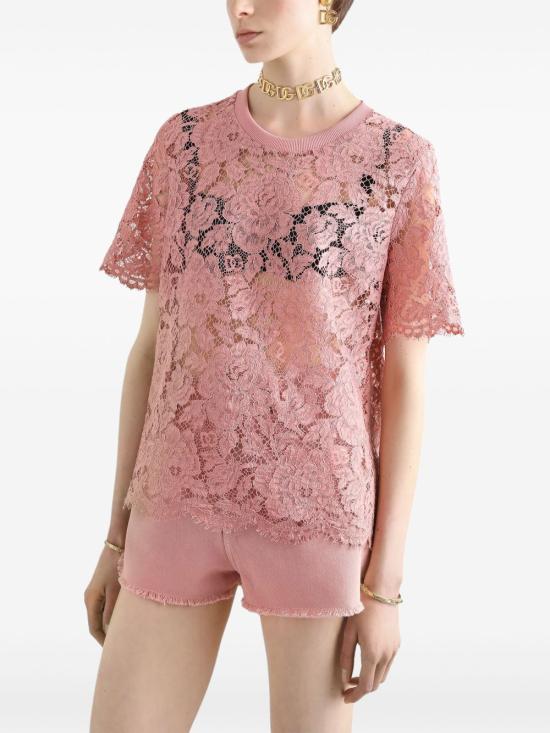  돌체앤가바나 셔츠 F8V21THLM7LF0473 P25 PINK - DOLCE & GABBANA