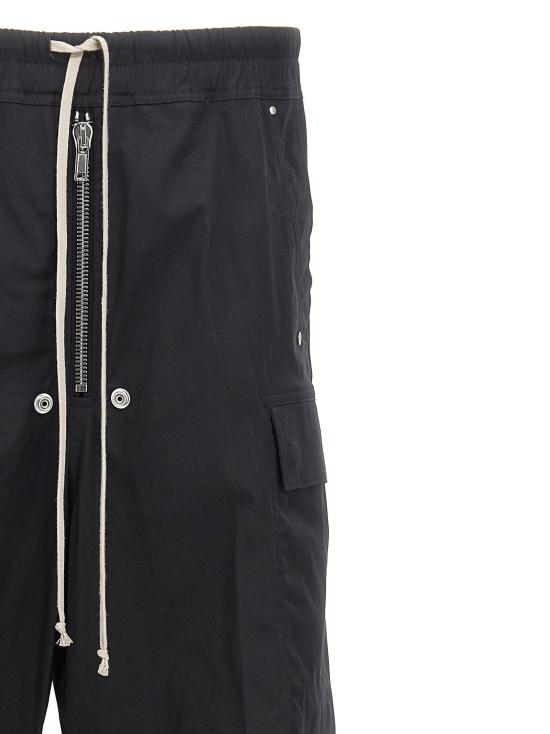  릭 오웬스 카고 팬츠 LDRU01F2339TE09 BLACK - RICK OWENS