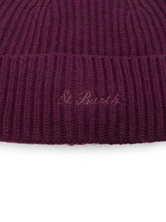 26FW 세인트바쓰 비니 MOS0004 00038M 44M AUBERGINE - MC2 SAINT BARTH