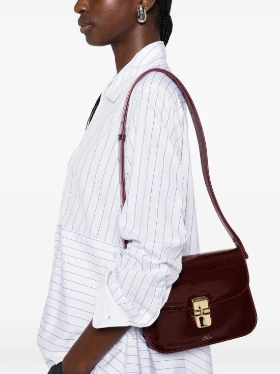 26FW 아페쎄 그레이스 스몰백 PXCBT F61413 GAC BURGUNDY - A.P.C.