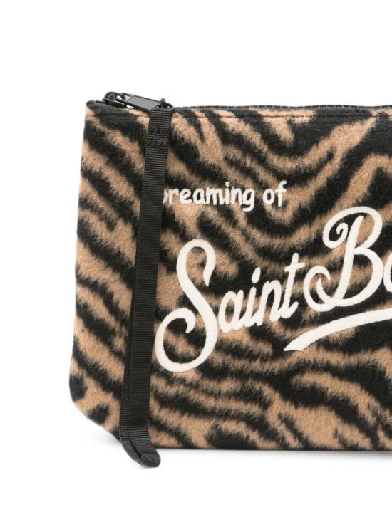 26FW 세인트바쓰 클러치/파우치 ALI0028 00469M ZEBRA 18 EMB - MC2 SAINT BARTH