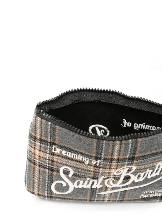 26FW 세인트바쓰 클러치/파우치 ALI0022 00321M TARTAN 1519 EMB - MC2 SAINT BARTH