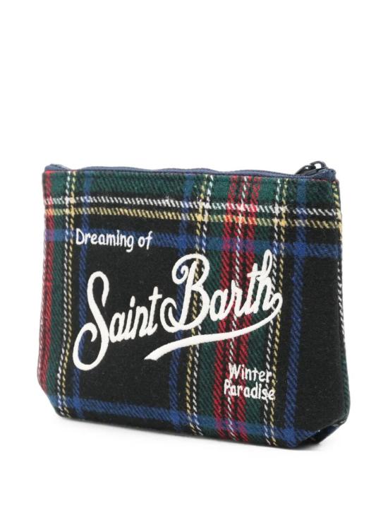26FW 세인트바쓰 클러치/파우치 ALI0022 02549M TARTAN 61 EMB - MC2 SAINT BARTH