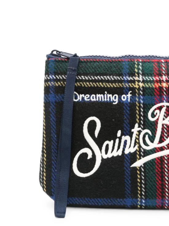 26FW 세인트바쓰 클러치/파우치 ALI0022 02549M TARTAN 61 EMB - MC2 SAINT BARTH