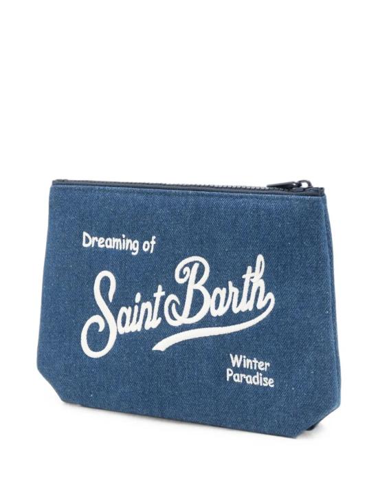 26FW 세인트바쓰 클러치/파우치 ALI0031 00329M DENIM EMB - MC2 SAINT BARTH