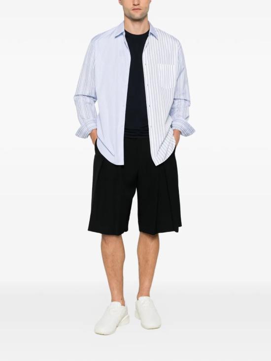 26FW 꼼데가르송 반팔 티셔츠 FZ T004 PER 2 NAVY - COMME DES GARCONS