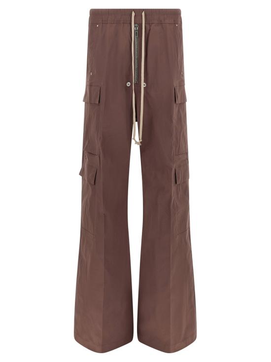  릭 오웬스 카고 팬츠 LDRU02F4339TE86 BROWN