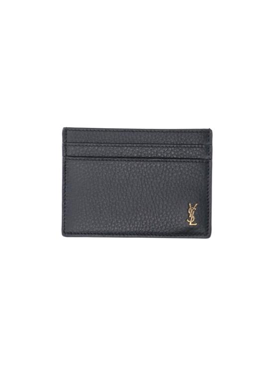 26FW 생로랑 타이니 카산드라 카드 케이스 그레인드 레더 847951 AAET9 1000 BLACK