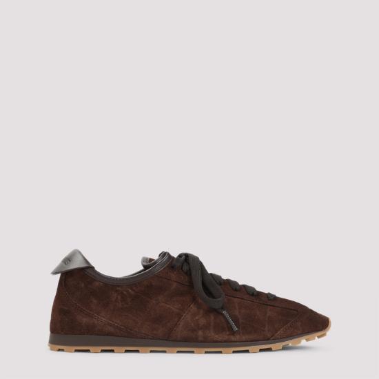 26FW 자크뮈스 레 테니스 스니커즈 FOW00175AC07A10 880 DARK BROWN