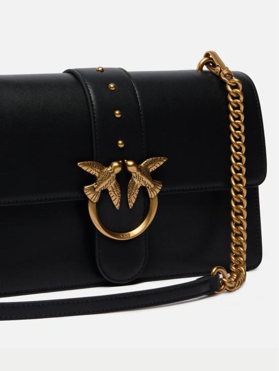 26FW 핑코 가방 Borsa a Mano 러브 백 One Nero/Oro - PINKO