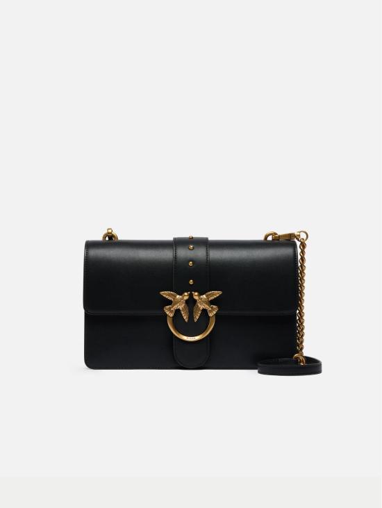26FW 핑코 가방 Borsa a Mano 러브 백 One Nero/Oro